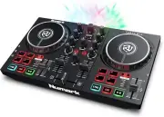Numark Party Mix II DJ Controller Serato Lite LED Light Show Portable Mixer