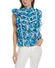 ALLISON Bridget Blouse Blue