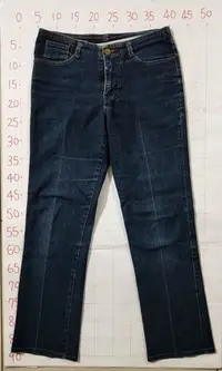 在飛比找Yahoo!奇摩拍賣優惠-二手衣 BJ牛仔褲 Bornama jeans專櫃 深藍色長