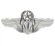 Vanguard AIR FORCE BADGE UNMANNED AIRCRAFT SYSTEMS MASTER REGULATION SIZE MIRROR