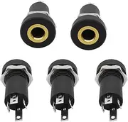 5/10Pcs PJ-392A 3.5mm 4 Pin Audio Socket Headphone Female Connector with Nuts 3.5 Mm 4 Pole Panel Mount Jack PJ392A(5Pcs)