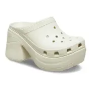 New Womens CROCS SIREN CLOG 208547-2Y2 BONE US W 5-9 TAKSE