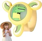Fly Repeller | Non-Irritating Fly Repeller Wristband,Portable Safe Slow-Release Long Battery Guard for Kids Toddler Baby Camping Travel