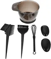 EPIGEIST 1set Hair Tinting Kit Professional Salon Tools Mixing Bowl Brush Earmuffs Gloves for Easy Hair Coloring and Styling