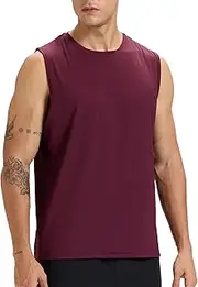 [Rane Sports] Men's Sleeveless Shirt Workout Training Tank Top Gym Quick-Drying Running Athletic Muscle Shirt