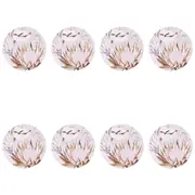 8PK Splosh Palm Cove Flora Ceramic Beverage Coaster Home Decor 10.5cm Round