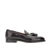 [ALDEN] ALDEN Spazzolato leather loafers with tassels Man 11 11 Red