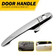 Exterior Door Handle For 2006-11 Buick Lucerne Front Driver Side Black Plastic B