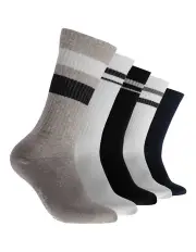 [Mitch Dowd] Sport Crew Socks 5-Pack in Multi