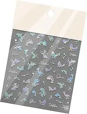 Style Stickers, Sea Summer Nail Decals, Adhesive Marine Life Nail Decals, Accessories for Vibrant ic Designs
