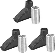 BESPORTBLE 3pcs Car Air Intake Duct Style for Improved Engine Performance and Airflow Easy Installation Automotive Accessory for All Vehicle Models