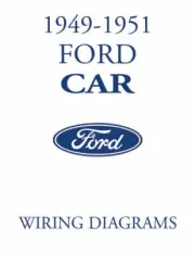 FORD 1949, 1950 & 1951 Car Wiring Diagram Manual