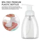 Gel Hand Sanitizer Soap Dispenser Clear Foaming Bottle Liquid Pump Container