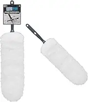 White Magic Handy Duster Refill – 50cm, Electro-Static Super Fibres, Reusable & Eco-Friendly, Perfect for Ceiling Fans, Blinds, Light Fixtures, and Hard-to-Reach Areas
