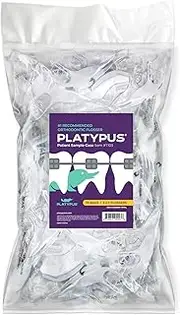 Platypus Orthodontic Flossers for Braces- Structure Fits Under Arch Wire, Floss Entire Mouth in Less Than 2 Minutes, Increases Flossing Compliance Over 84%- 75 Individually Wrapped 3pck Flossers