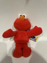 Tyco Sesame Street Beans Elmo 8" Plush Stuffed Animal Toy Vintage 1997 NEW w Tag