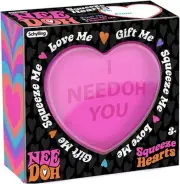 Nee Doh Squeeze Hearts Stress Ball Random Color 3 Years and Up