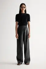 Valeria Pant Black Size 10 | Elka Collective