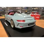 【現貨】GT SPIRIT 1:18 保時捷 911 991.2 SPEEDSTER 樹脂汽車模型