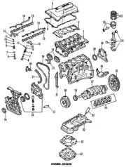 Genuine Nissan Timing Chain A302H-53J0CVW (for: Nissan)