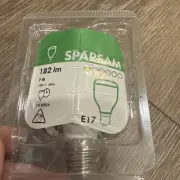Ikea Sparsam Bulb 7 Watt E17 Light New Model 800.876.69 Spec 21633
