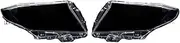 CLZCNQLX Auto Shell Headlamp Lampshade Shell Cover Transparent Front Lens Cover Compatible for Toyota Alphard Vellfire AH30 Pre-Facelift 2015-2017