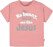 [3 Nails 1 Cross] Christian Kids T-Shirt - Short Sleeve - Soft Stretchy Comfortable - Christian Toddler Shirt - Easter Shirt