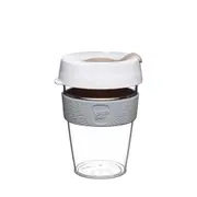 KeepCup Original Clear Edition Reusable 340ml Tritan Coffee Cup Travel Nimbus