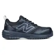 New Balance Quikshift MIDQUIKBB Men's 7.5 Black Composite Toe Work Shoes EEE1586