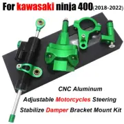 For KAWASAKI Ninja 400 2018-2022 New Steering Stabilize Damper Bracket Mount Kit
