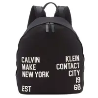 在飛比找樂天市場購物網優惠-Calvin Klein 帆布拉鍊後背包 休閒後背包 後背包