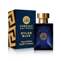 在飛比找Yahoo奇摩購物中心優惠-VERSACE 凡賽斯 狄倫‧正藍男性淡香水小香5ml