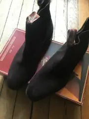 RM williams craftman Brown suede 9,5 G