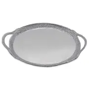 Mariposa Rope Oval Cocktail Tray