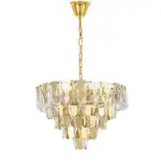 Telbix Valerie 50 Crystal Chandelier Gold