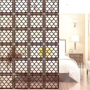 Olive tree Room Divider Panel | Modern Hanging Screen wooden partition