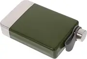 SHOWERORO Portable Stainless Steel Flask Leakproof Drink Flask Slim for Camping Hiking and Everyday Use