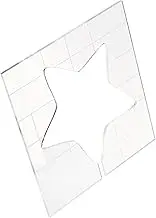 KOCKSHION Multi Functional Quilting Template Star Stencil for DIY Patchwork and Sewing Projects for Quilting Crafts and