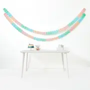 2 Piece Pastel Honeycomb Garlands
