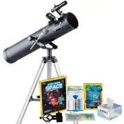 Kids Telescope Star Seeker Series with 35X-350X 76mm Reflector Telescope Kit 5