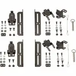 PELICAN RFMT2 Cargo Case Roof Mount Kit RFMT-002-BLK