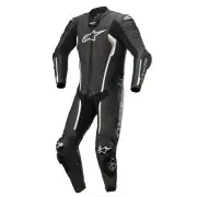 Missile V2 Leather Suit 1 Pc Black White