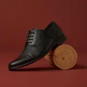 Sopranos Wide Fit Justin Dress Shoes