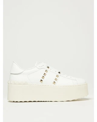Valentino Garavani Rockstud Sneakers Platform Women White