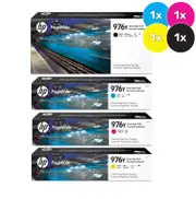 HP 976Y Ink Cartridge Value Pack - Includes: [1 x Black, Cyan, Magenta, Yellow]