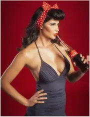 Coca Cola, Pepsi, Vintage Soft Drink Ads reprint 8.50 x 11 inches photo 1064