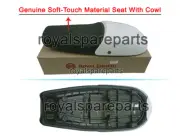 Genuine Royal Enfield Interceptor & GT 650 Touring Dual Seat With White Cowl