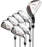 Forgan of St Andrews F100 Iron Set with Hybrid, Mens Right Hand, Steel Shafts