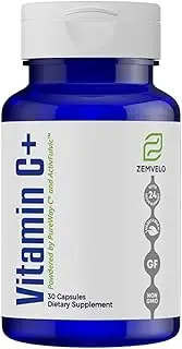 Vitamin C+ - Supports Healthy Immune System | Promotes Healthy Stress Response | Encourages Healthy Skin and Joints | 30 Day Supply