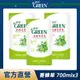 綠的GREEN 抗菌沐浴乳補充包 檸檬香蜂草精油-700mlx3入組